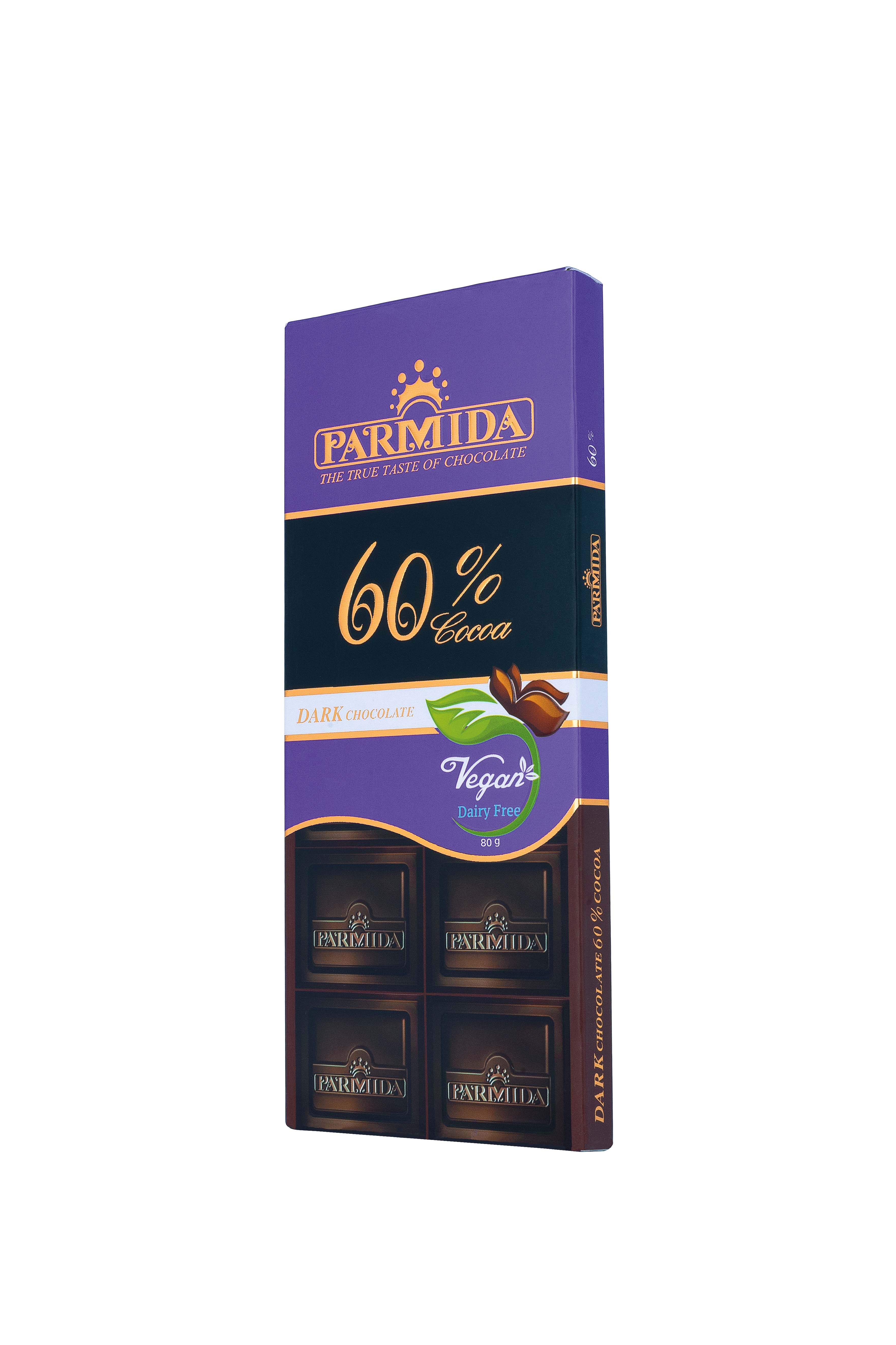 Parmida Dark Chocolate Mini Board 60%