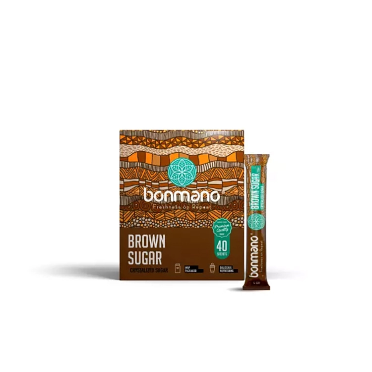 Brown sugar sachets