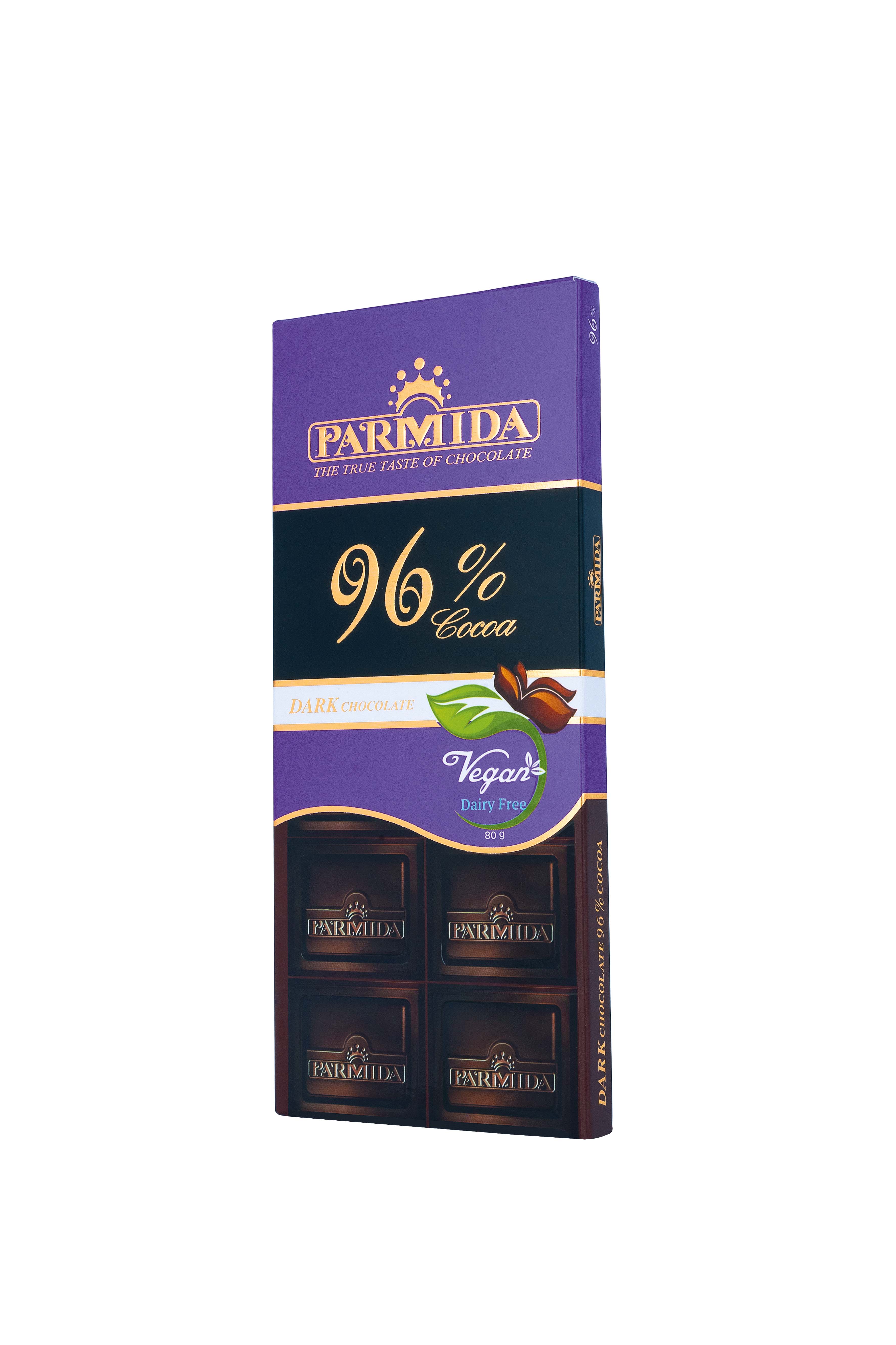 Parmida Dark Chocolate Tablet 96%