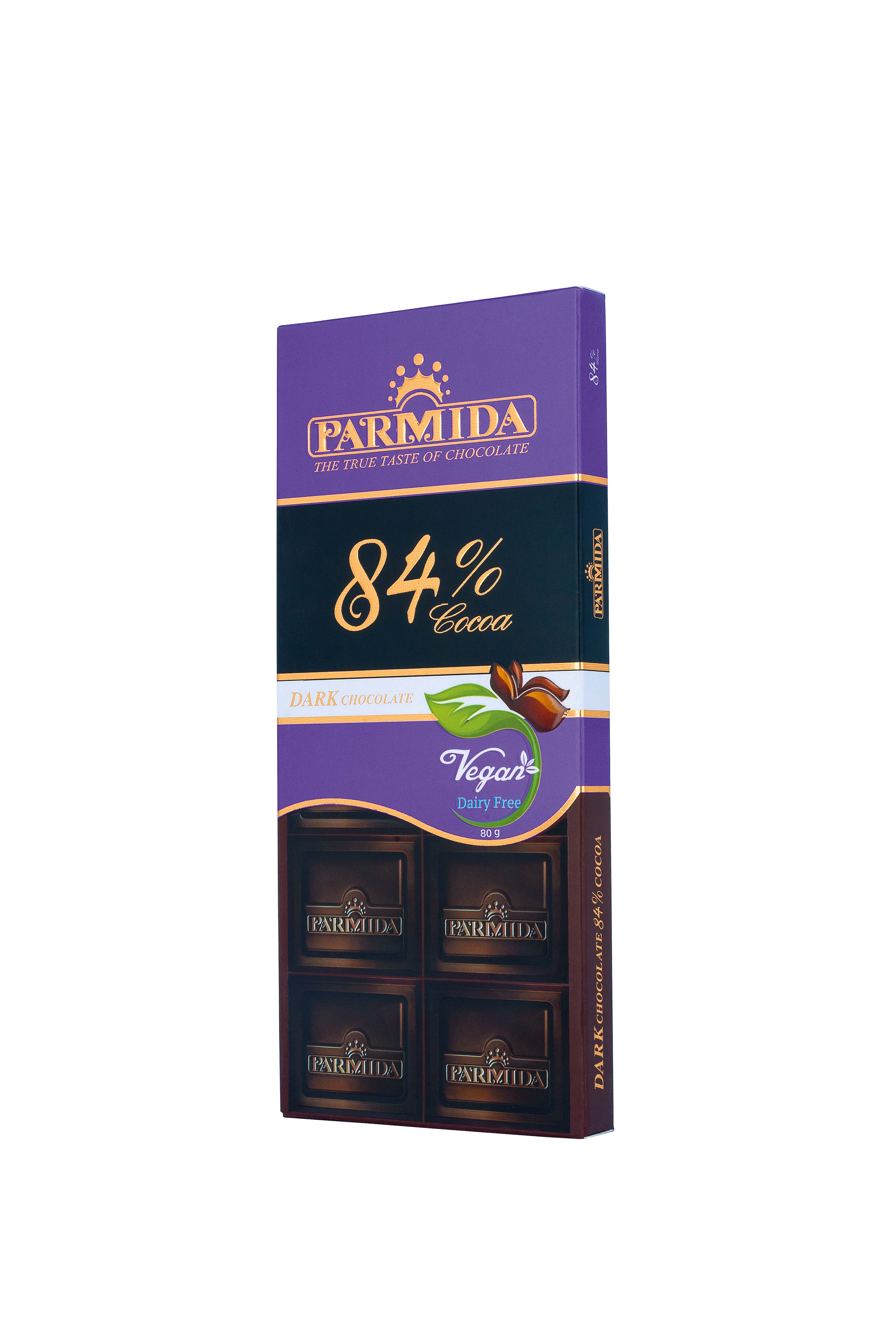 Parmida Dark Tablet Chocolate 84%