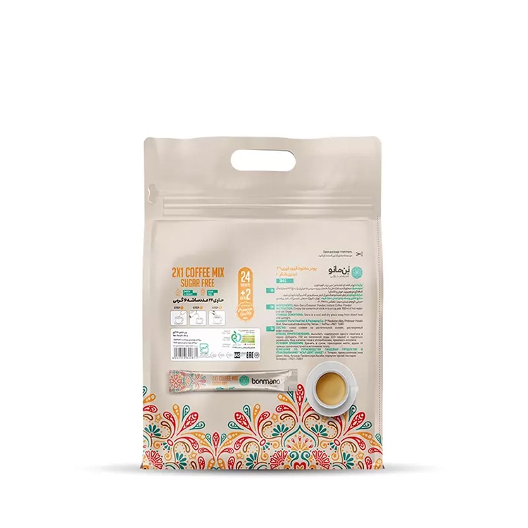 suger free coffee mix 2in 1